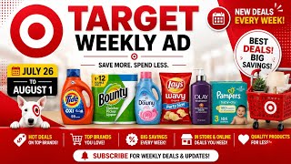 Target Weekly Ad July 26 – August 1, 2026 | Best Target Deals This Week | Weekly Ad Preview