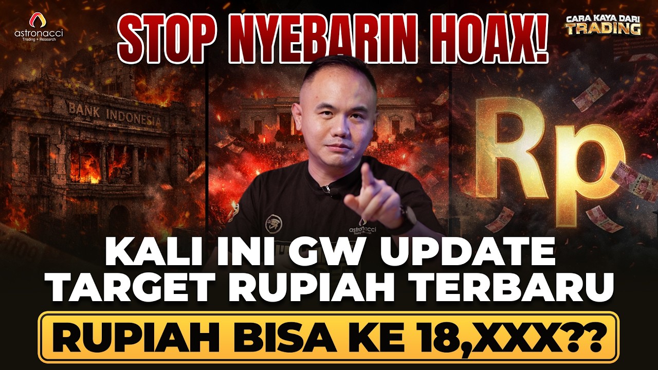 MENGERIKAN! APA YANG TERJADI JIKA RUPIAH TEMBUS Rp18.775?