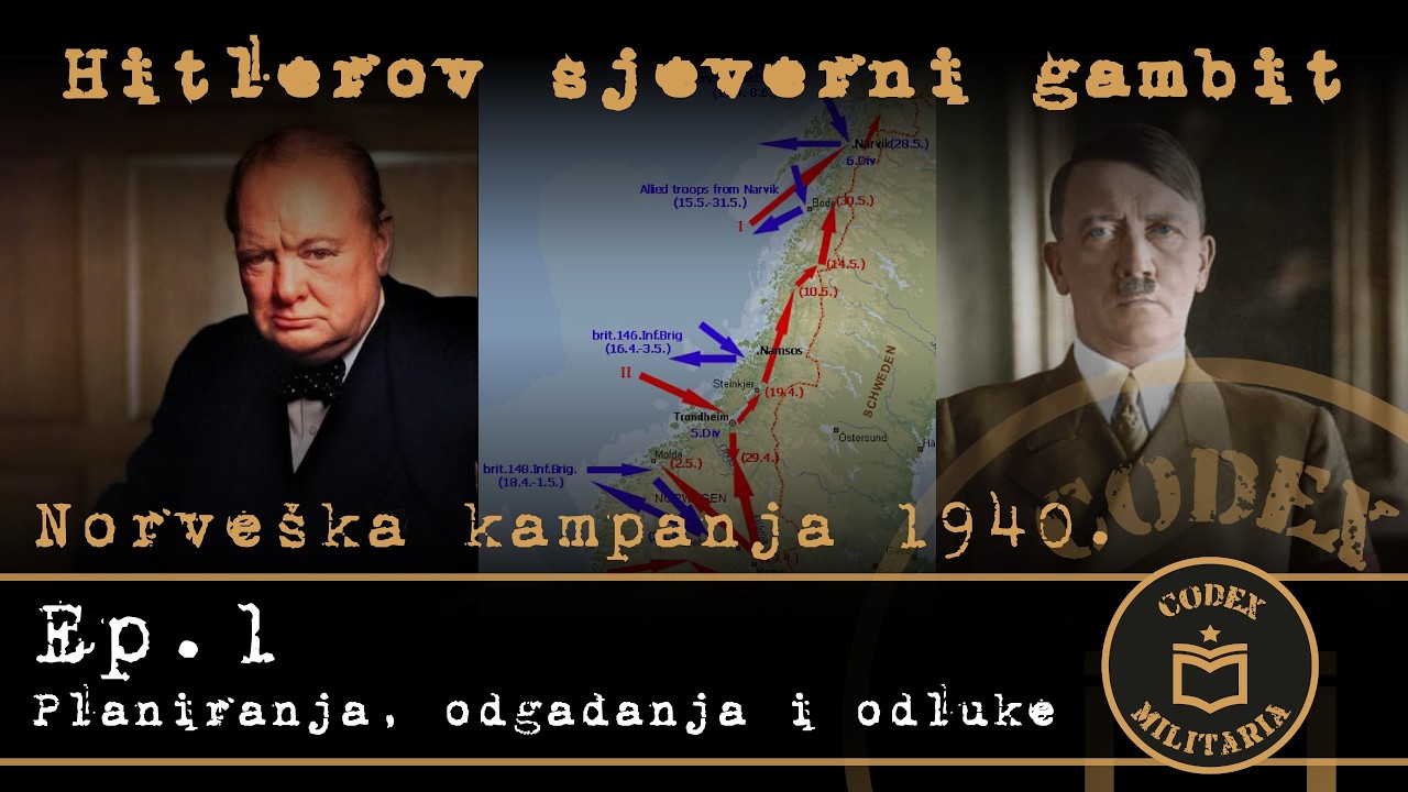 Bitka za Norvešku 1940. - U plamenu fjordova, ep. 1 - Planiranje, odgađanja i odluke