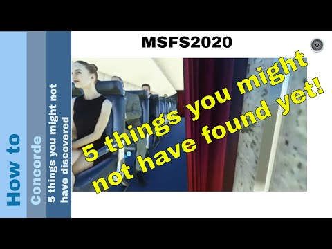 Flight Simulator 2020 - How to - Concorde - 5 things you might not have discovered