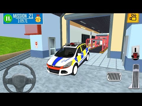 Multi Floor Police Garage Driver Game - Car Driving Simulator 3D - Android Gameplay