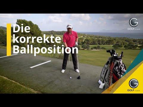 DIE RICHTIGE BALLPOSITION FÜR ALLE SCHLÄGER