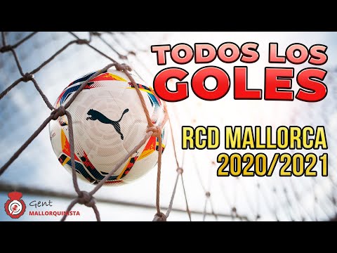Todos los GOLES del RCD Mallorca 🔴⚫ en LaLiga SmartBank (Temporada 2020-2021)