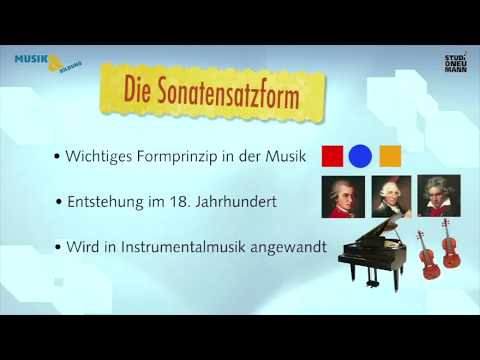 Sonatensatzform – Ausschnitt