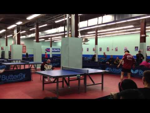 Bowen Chen vs Alex Ruichao Chen MDTTC Butterfly Cup April, 2014 Final