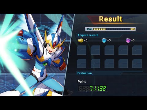 Falcon Armor X - Total Power Battle 1 - Lightning Battle - 71k - Megaman X Dive