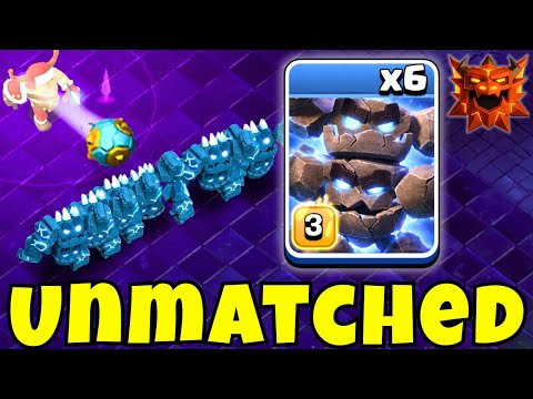 Easiest TH18 Legend Attack Strategy | Meteor Golem with RC Charge (Clash of Clans)
