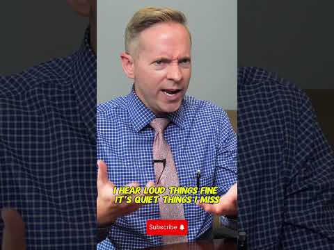 Why Can I Hear and Not Understand - High Frequencies  #hearingaids #hearinghealth