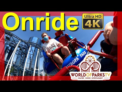Euro Mir (Onride) Video Europa Park Rust 2021 – Mack Rides Spinning Coaster - Europapark Achterbahn