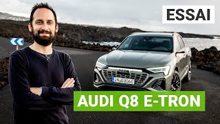 Essai Audi Q8 e tron : le premier SUV électrique aux anneaux revu et corrigé !