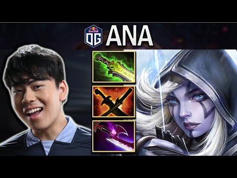 OG.ANA SMURF DROW RANGER WITH 25 KILLS - DOTA 2 7.30 GAMEPLAY