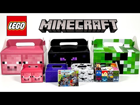UNBOXING LEGO MINECRAFT Box 😱⁉️ (MUST SEE!!🫢) Crafting by Me!