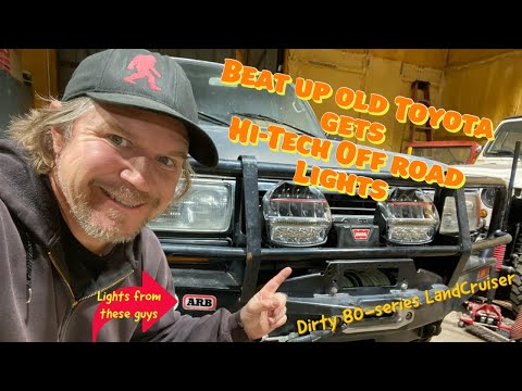 Dirt Daily. Dirty 80 Land Cruiser gets ARB Intensity iQ off-road Lights