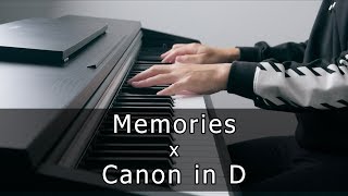 Video thumbnail of "Maroon 5 - Memories x Canon in D (Piano Cover by Riyandi Kusuma)"