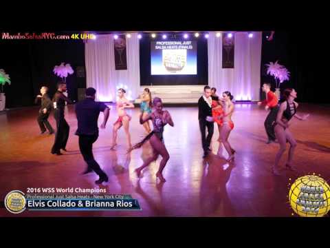 WSS16 - Professional Just Salsa World Champions #341 Elvis Collado & Brianna Rios