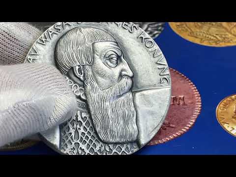 Carl Milles - Gustav Vasa 1923 & provprägling 1965 - En film av Roberto Delzanno Mynthandel