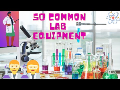 SCIENCE LAB EQUIPMENT🔬🧪⚗🧫🧲🔎 and their uses-(A to Z)  school video