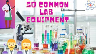 SCIENCE LAB EQUIPMENT🔬🧪⚗🧫🧲🔎 and their uses-(A to Z)  school video