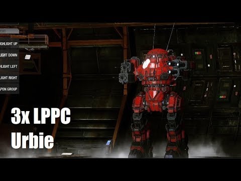 3x LPPC Urbanmech - Urbanmech Days #7