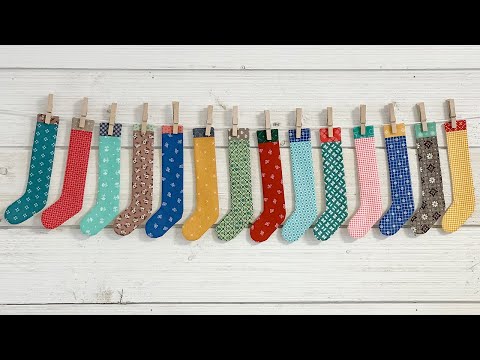 Sew Simple Shapes ReMix Series -  #8 September - Stockings!!