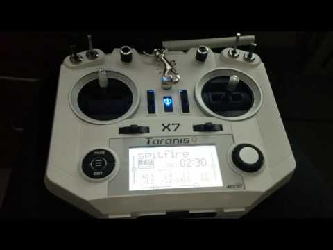 Showing off the FrSky Taranis QX7