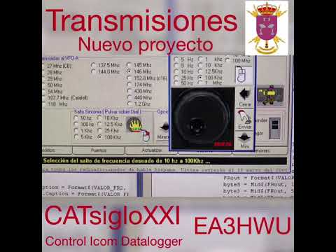Proyecto SIGLOXXI CAT para control de todos los equipos Icom con system IV serie por EA3HWU