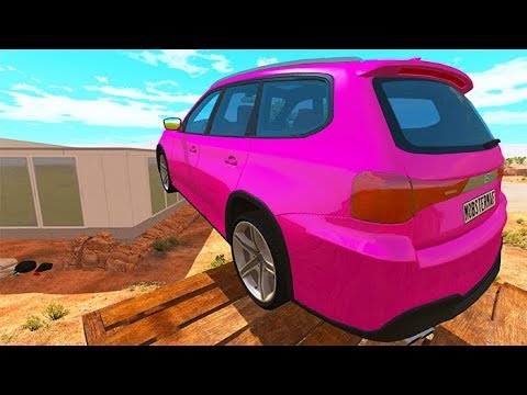 Beamng drive - High Speed Random Car Jumps #48 | BeamNG-Destruction