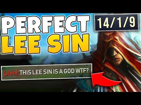 MAKING DIAMOND PLAYERS LOOK LIKE BRONZE (PERFECT LEE SIN GAME) - League of Legends