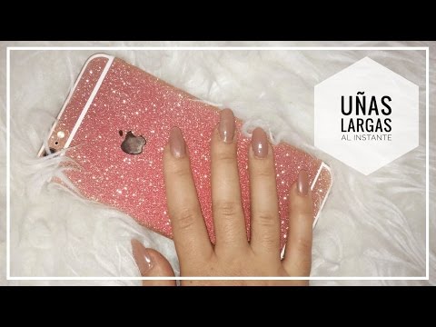 UÑAS LARGAS AL INSTANTE! Paso a paso uñas acrílicas en casa | Bstyle