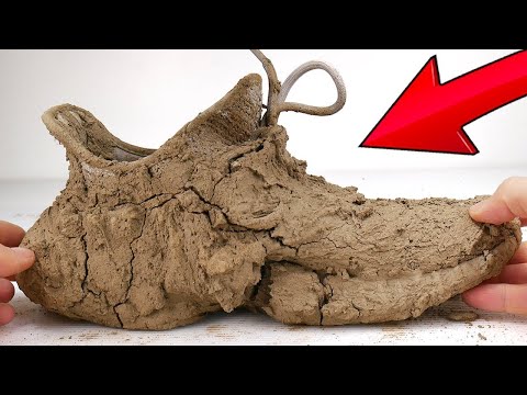 I Cleaned The World's MUDDIEST Yeezy's! | ASMR