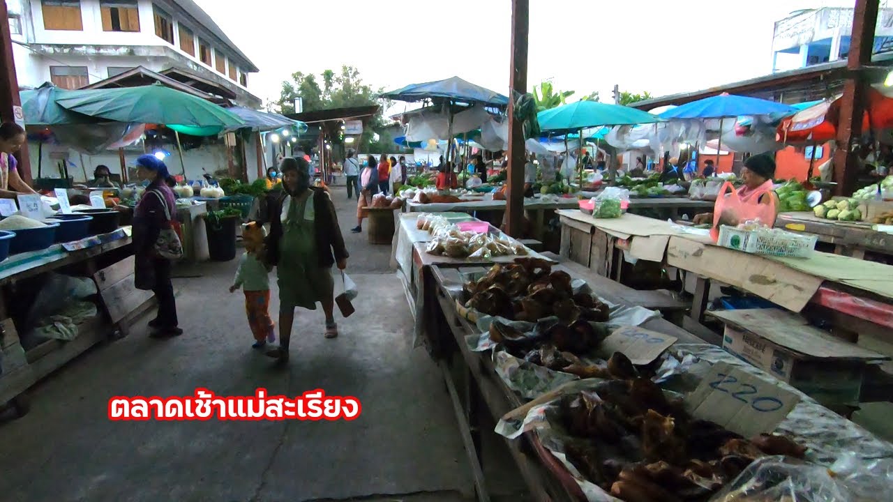 Mae Sariang Morning Market