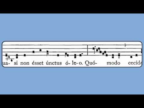 Montes Gilboe (Saturday before 5th Sunday of Pentecost, Antiphon)