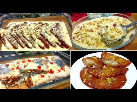 Eid Special Recipes 2025 | Dessert Recipes | Sweet Recipes | Bread Dessert Recipes | Bread Recipe