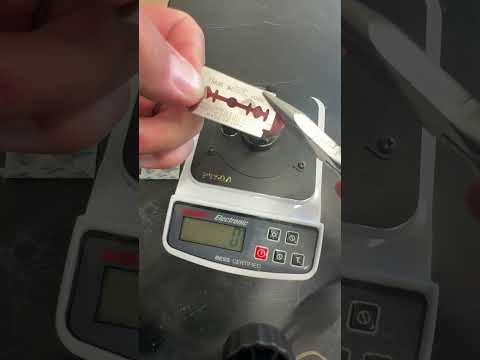 How sharp is a Feather Hi-Stainless double edge safety razor, made in Japan.