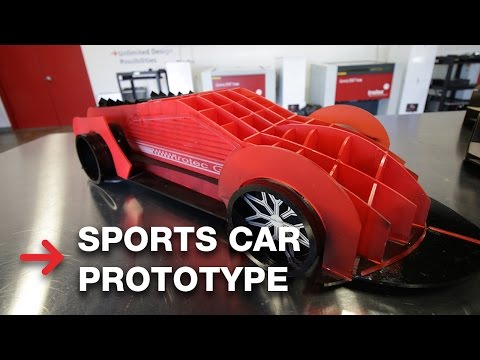 Concept Car Prototype | Laser Cutting Acyrlic | Trotec