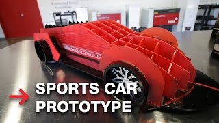 Concept Car Prototype | Laser Cutting Acyrlic | Trotec