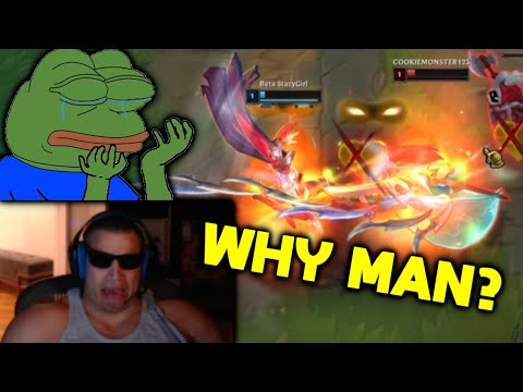 Tyler1 reacts to losing 1v1 by 0.01s