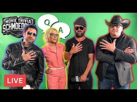 LIVE Q&A with your favorite personalities! (Movie Trivia Schmoedown)