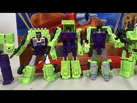 Transformers Studio Series 86 The Movie Constructicon Mixmaster Full Review & Transformation!
