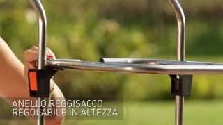 Claber Carrello Raccoglitutto Carry Cart Eco - Sistema Giardino