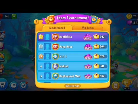 🏆Fishdom: Team Tournament - First Place🥇 - 30/05/2022