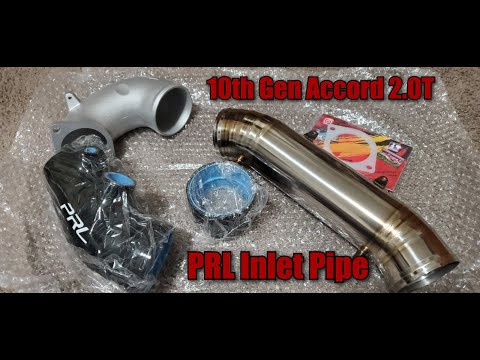 CTR PRL Inlet Pipe For 10th Gen Accord 2.0T