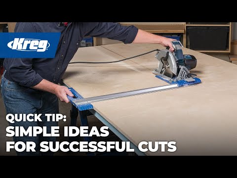 Quick Tip: Easily cut plywood with the Kreg Rip-Cut