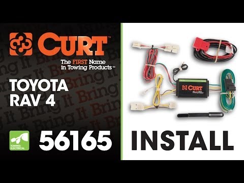 Trailer Wiring Install: CURT 56165 T-Connector on a 2011 Toyota RAV4