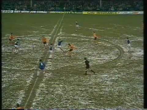 Wolves v Everton, 21st January 1978