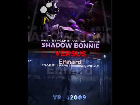 Shadow Bonnie VS Ennard #fnaf  #fnaf2 #sl