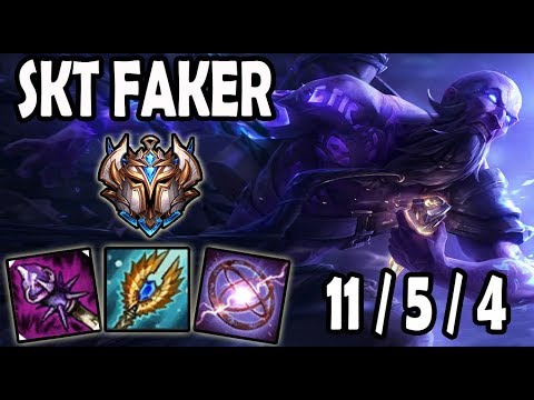 Faker RYZE vs KARMA [ MID ] Lol Challenger Korea