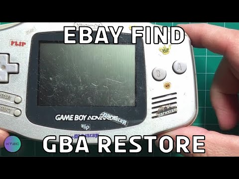 Restore | Junk Gameboy Advance: For Parts/Not Working, NO POWER!