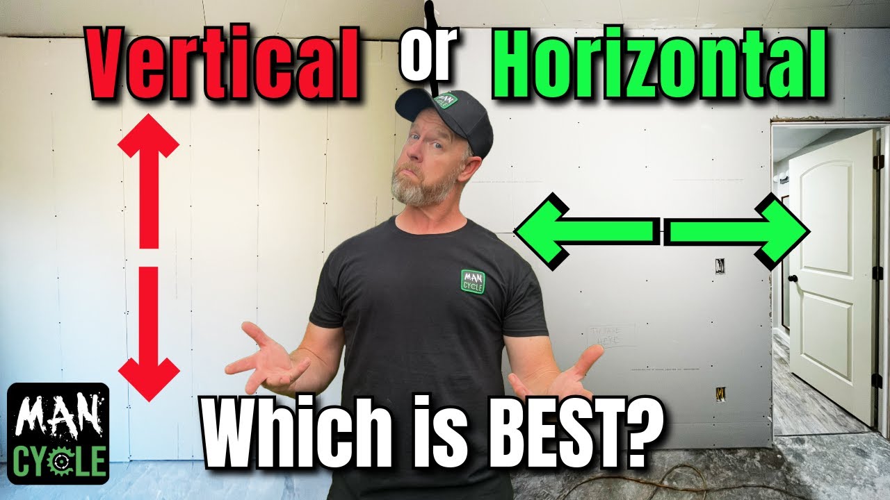 Horizontal vs Vertical Drywall Installation - Which is BEST?
