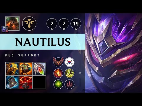 Nautilus Support vs Braum - KR Grandmaster Patch 25.07